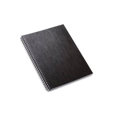 GBC Black Regency 8.5" x 11" Coil Punched Covers 200pk (9742498G) - $127.99 Image 1