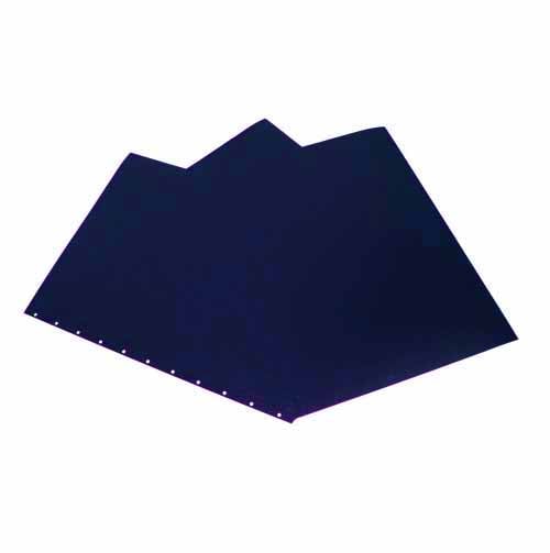 GBC Navy 8.5" x 11" Velobind Punched Regency Covers 200pk (9742470G) Image 1
