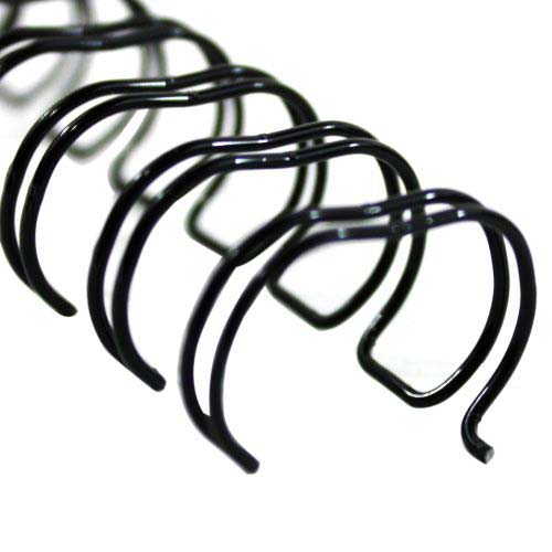 GBC Premium Black 5/8" 2:1 Twin Loop Wire (9775038G)