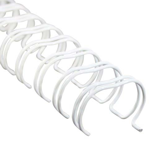 GBC Premium White 5/8" 2:1 Twin Loop Wire (9775039G) - $41.29 Image 1