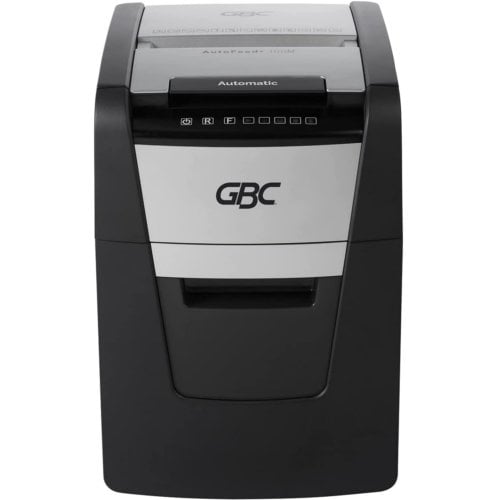 GBC Stack and Shred 100X AutoFeed Level P-4 Cross-Cut Shredder (04GBCWSM1757602) Image 1