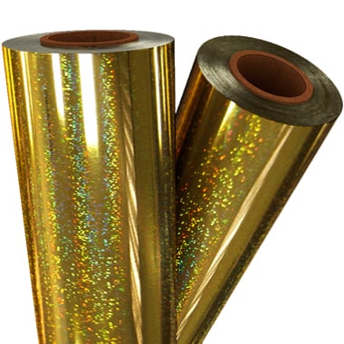 Gold Glitter Laminating / Toner Fusing Foil (MYHP-GLD-15)