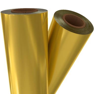 Gold Matte Metallic 24" x 500' Laminating / Toner Fusing Foil (GLD-90-24) Image 1