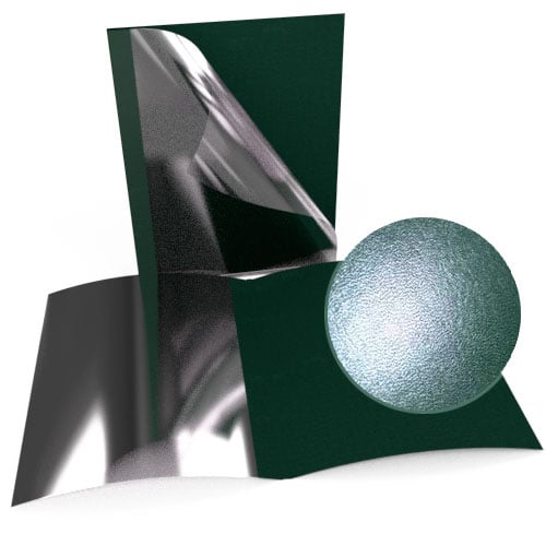 5/8" Green Leatherette Regency Clear Front Thermal Covers - 100pk (SO800T580GRC), Binding Supplies Image 1