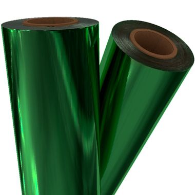 Green Metallic Toner Fusing/Sleeking Foil - 3" Core (GRN-80-3) Image 1