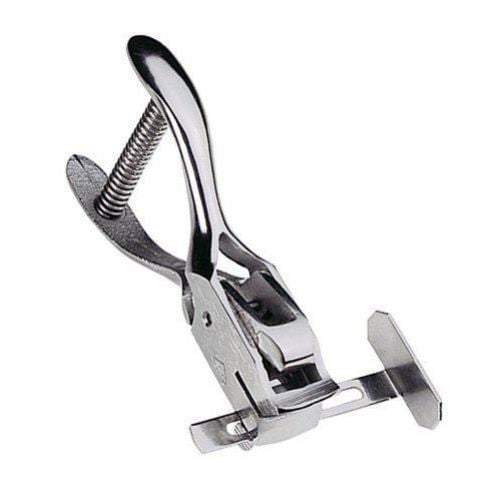 Silver Hand Held Slot Punch With Centering Guides (3943-1010), MyBinding brand Image 1