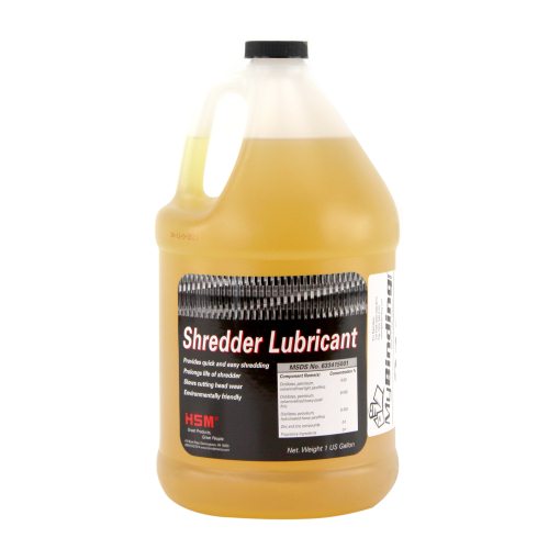 HSM 315P Shredder Oil (4pc) - 1 Gallon (HSM-315P), Brands Image 1