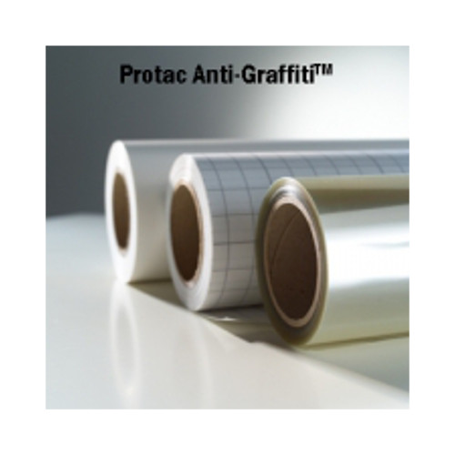 Drytac Interlam Pro Anti-Graffiti UV 2.0mil 25.5" x 15' PS Overlaminating Film (IAG25015), Drytac brand Image 1