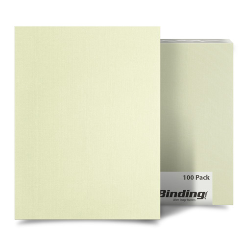Ivory Linen A4 Size Binding Covers - 100pk (MYLC8.3X11.7IV) Image 1