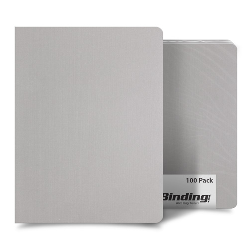 Light Gray Linen 8.75" x 11.25" Oversize Covers - 100pk (LC875X1125LGY) Image 1