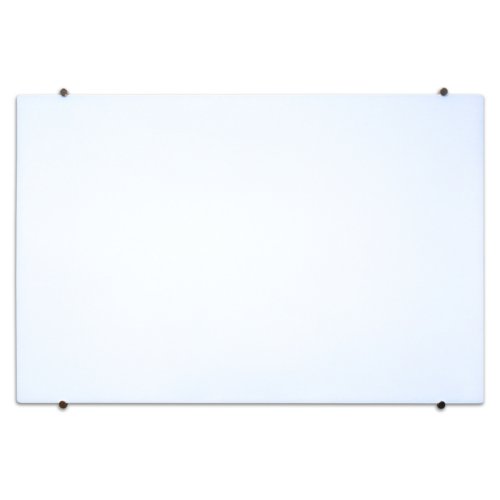 Luxor 96" x 48" Magnetic Wall-Mounted Glass Board (WGB9648M) Image 1