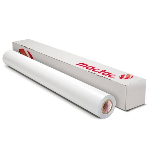 Mactac IMAGin ROODLE 6mil 54" x 100' Matte White Removable Wall Print Media (RO628W54L100)