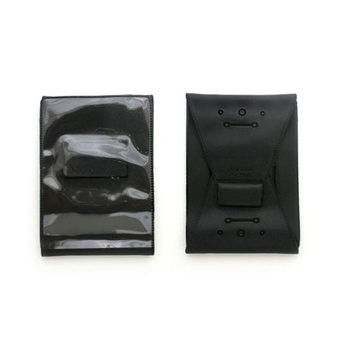 Black Magnetic Single Pocket Large Flap Vertical Badge Holder - 50pk (MYBP501L) - $101.39 Image 1