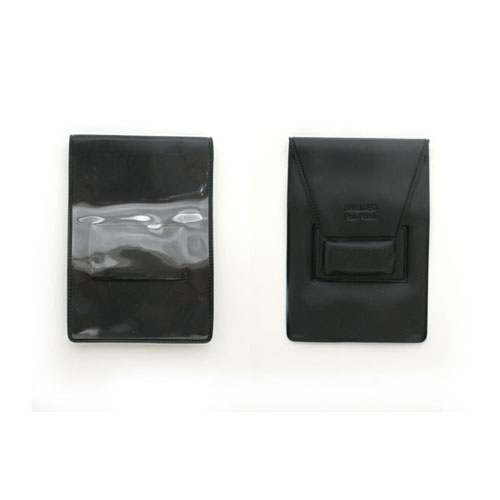Black Magnetic Single Pocket Vertical Badge Holder (2-11/32" x 3-1/4") - 50pk (MYBP501N) Image 1