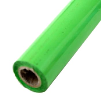 6" x 200' Matte Lime Green Hot Stamp Foil Roll (1/2" Core) (MYBF1416X200F) - $46.39 Image 1