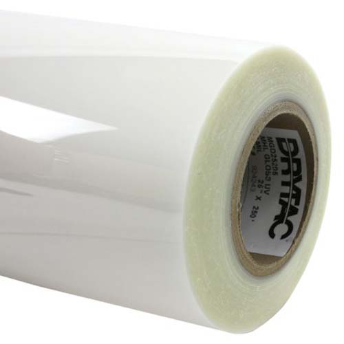 Drytac Clear MHL Gloss 5mil 25" x 250' Low Temp Thermal Laminating Film (MGD25205) - $165.29 Image 1
