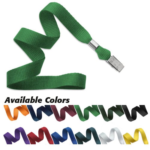 Microweave Lanyard with NPS Bulldog Clip (MYNPSBCML) Image 1