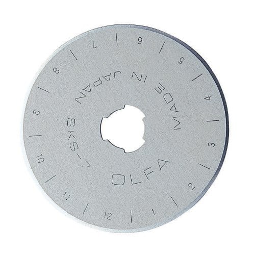 OLFA 45mm Rotary Replacement Blade for RTY-2/DX and RTY-2/G - 30pk (OLF-RB455), Replacement Blades Image 1
