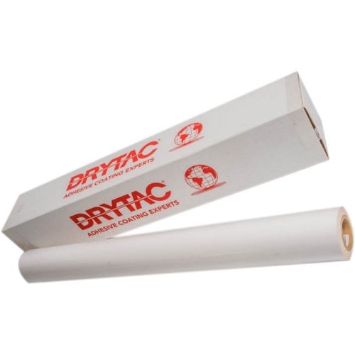 Drytac Polar Grip Matte 3.2mil 25.5" x 10' Permanent Self-Adhesive Printable Vinyl (PGM25010) Image 1