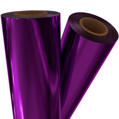 Purple Metallic 12" x 100' Laminating / Toner Fusing Foil (PRP-90-12) - $54.89 Image 1