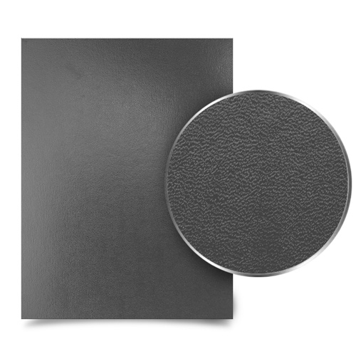 Dark Gray 8" x 8" Regency Leatherette Vinyl Covers - 100pk (MYRC8X8DG), Fibermark Image 1