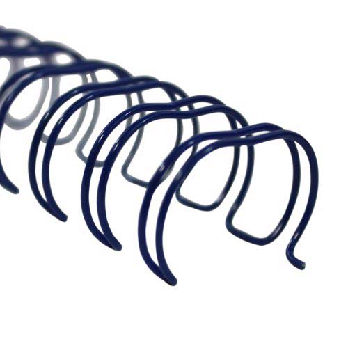 Renz Premium 3/4" Blue 2:1 Twin Loop Ring Wire -100pk (RZ340BL) Image 1