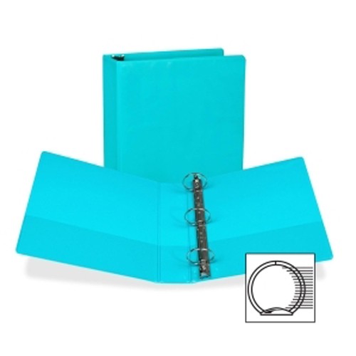 Samsill Turquoise Fashion Presentation Round Ring View Binder - 12pk (SAMFPRRINGTQS) - $79.38 Image 1
