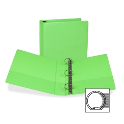 Samsill Lime Fashion Presentation Round Ring View Binder - 12pk (SAMFPRRINGLME) - $79.38 Image 1