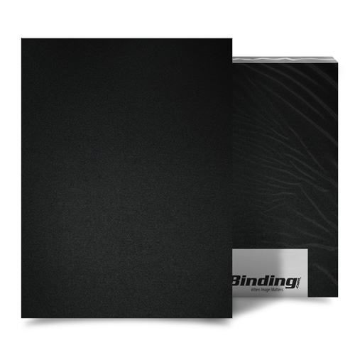 12mil Black Sand Poly 8.5" x 11" Covers (100pk) (AKCSD12CSBK01), Covers Image 1