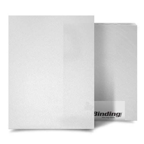 12mil Sand Clear Matte Poly 8.5" x 14" Covers (100pk) (CSD12MSMTT8514), Covers Image 1