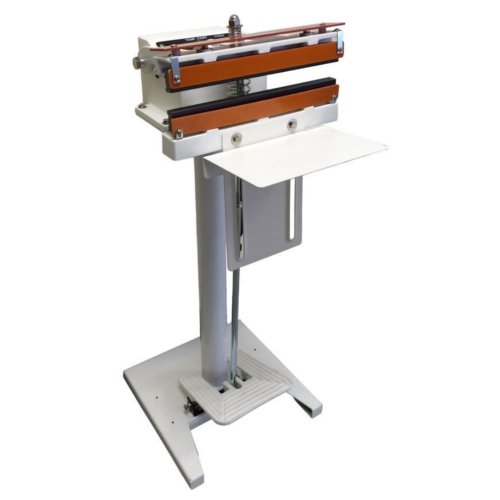 SealerSales 8" Direct Heat Foot-Operated Sealer w/ PTFE Coated Mesh Seal (W-220DT) Image 1