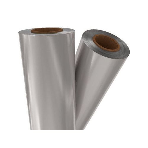 Silver Matte Metallic 21" x 500' Toner Fusing/Sleeking Foil - 3" Core (SIL-02-3-21)