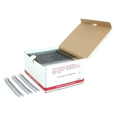 3/8" Spiral-O 19 Loop Wire Binding Combs (MYSO19W-380) Image 1