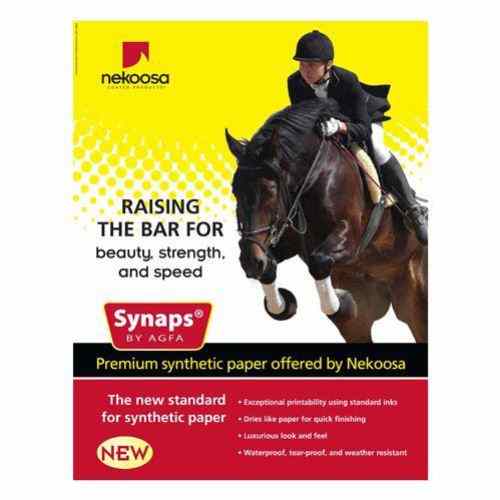 Synaps White Synthetic Paper 8mil 12" x 18" - 100pk (NCSXM188), Brands Image 1