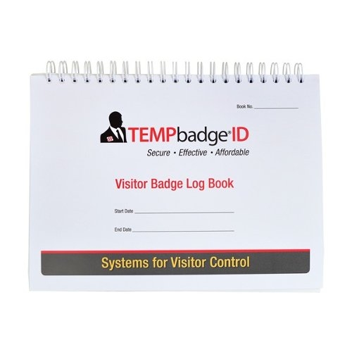TEMPbadge Visitor Badge Log Books (0572141)