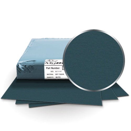 Fibermark Touche Slate Blue Soft Touch Covers (MYTSTCSBL) Image 1