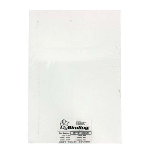 Fibermark Touche White 11" x 17" Soft Touch Covers - 100pk (MYTC11X17WH)