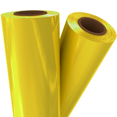 Yellow Pigment 12" x 100' Laminating / Toner Fusing Foil (PG-YEL-68-12) Image 1