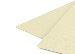 35mil Ivory Sand Poly Binding Covers