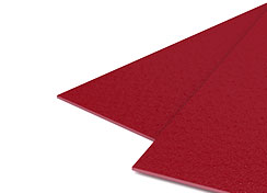 23mil Red Sand Poly Binding Covers