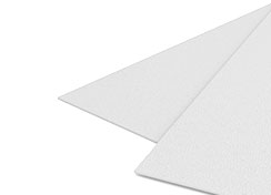 16mil White Sand Poly Binding Covers
